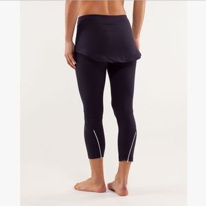 Lululemon Steadfast Crop Skirt Legging
